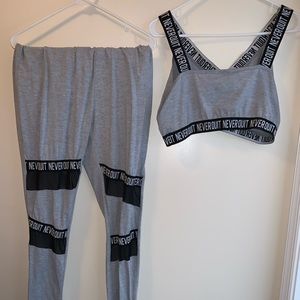 Never Quit 2 Piece Workout Set